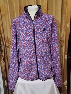 Nike Zip Up Fleece Jacket M